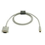 Mitsubishi Cable 3m For Use With HMI GT1040-QBBD, GT1045-QSBD, GT1050-QBBD, GT1055-QSBD, PLC FX1-3 Series