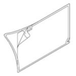 Mitsubishi Protective Cover V1.0 For Use With HMI GT25 Series, GT27 Series, PLC Mitsubishi PLC