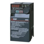 Mitsubishi FR-E820S-0008-4-60 Inverter; Pn:0,1kW; 1x200-240V; In max: 0,8A; (0,1kW;0,8A); RS-485; IP20