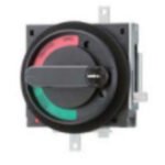 Mitsubishi F-1SV LF DR Op. Type F. OFF Pos-lock,RESET Pos-open,ON up,NF125-CV/SV/HV 3P/4P&HV 2P