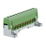 Mitsubishi MBB 870GFS9GN ACC; Earth terminal; 160A; 9+2; green; IP20