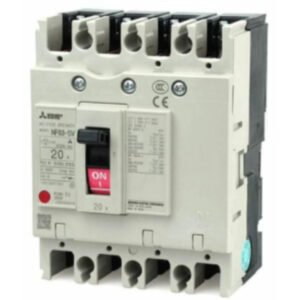 Mitsubishi NF63-SV 4P 10A Circuit breaker 4pole. In = 10A; Icu = Ics = 7,5kA at AC 440V