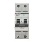 "Mitsubishi BHW-T10 2P Type C 6A
MCB 2-pole, Rated current 6A, Operating characteristic C