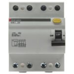 Mitsubishi BVW-T 4P 16A 100mA RCCB 4-pole, Rated current 16A, AC 415V, 100mA Type AC