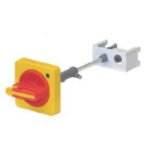 Mitsubishi M4-32R EHN1 115 Door-coupling rotary handle, red/yellow, IP65,Shaft 115mm