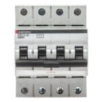 Mitsubishi BHW-T10 4P Type C 50A MCB 4-pole, Rated current 50A, Operating characteristic C