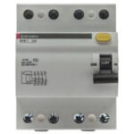 Mitsubishi BVW-T 4P 25A 30mA RCCB 4-pole, Rated current 25A, AC 415V, 30mA Type AC