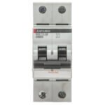 Mitsubishi BHW-T10 2P Type D 6A MCB 2-pole, Rated current 6A, Operating characteristic D