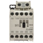Mitsubishi SR-T5 AC100V 3A2B Contactor relays. 3NO + 2NC; Ith = 16A Us = AC 100V, 50Hz