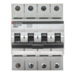 Mitsubishi BHW-T10 4P Type C 20A MCB 4-pole, Rated current 20A, Operating characteristic C