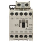 Mitsubishi SR-T5 AC400V 3A2B Contactor relays. 3NO + 2NC; Ith = 16A Us = AC 200V, 50Hz