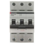 Mitsubishi BHW-T10 3P Type D 16A MCB 3-pole, Rated current 16A, Operating characteristic D