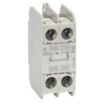 Mitsubishi  UT-AX2 1A1B Auxiliary contact. 1NO + 1NC; front clip-on; for S-T, SR-T