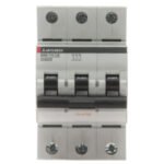 Mitsubishi  BHW-T10 3P Type C 40A MCB 3-pole, Rated current 40A, Operating characteristic C