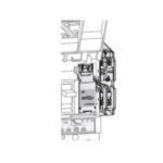 Mitsubishi  UVTSA450-05SVRSU30
Under voltage trip. AC 120/240/450V, 0,5/1,0/3,0 s, Synch, Right, Terminal.