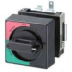 Mitsubishi V-05SV V-handle. For 3 and 4-pole Breaker NF/DSN 32AF and 63AF. Handle black.