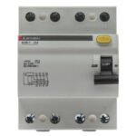 Mitsubishi BVW-T 4P 25A 100mA RCCB 4-pole, Rated current 25A, AC 415V, 100mA Type AC