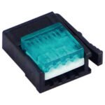 Mitsubishi EP4-BL-8P LP Connector Cabtyre, 0.3-0.5sq, Outerφ1.2-1.6mm, 8pcs