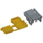 Mitsubishi LP4-ORG-10P LP Connector Cabtyre, 0.5sq 4core Outer φ2.1-2.4mm Orange/Grey, 10pcs
