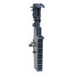 Mitsubishi ST1B-S6X4 ST Series Base 2x6 Spring clamp terminal for 4 pt. Digital input module