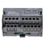 Mitsubishi AJ65SBTB1-8D PLC CC-Link compact I/O module; 8 Inputs, DC sink/source logic, screw term block