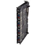 Mitsubishi NZ2FTS3-8DE Digital Input Module; NZ2FT Series; 8 inputs; minus common; 24 VDC; spring clamp