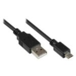 Mitsubishi USB-CAB-MICRO USB 2.0 connection cable, male USB A to male USB micro B, 2m
