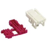 Mitsubishi LP2-PWH-10P LP Connector Cabtyre, 0.3sq 2core , Outerφ1.4-1.7mm Peach/White, 10pcs