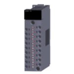 Mitsubishi QX80-TS PLC Q Series Input module; 24V DC; 16 inputs; source; spring clamp terminal