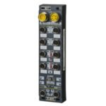 Mitsubishi NZ2GFS12A2-16DTE PLC Safety Remote I/O module, CC-Link IE Field, IP67; I:neg. com. O:source(dbl)