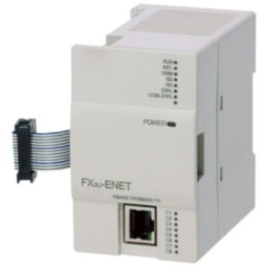 Mitsubishi FX3U-ENET Communication modul for Ethernet 10/100MBit; RJ45, TCP/IP