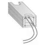 Mitsubishi MR-PWR-R T 600-26 Brake Resistor with thermocontact (400 V series), 26 Ohm/ 600W