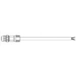 Mitsubishi BCS015S-02.0-BKS1 Brake cable; for HF-SE,-SN,-SP,-JP, HG-SN,-SR, high flexible, grey, 2m