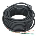 Mitsubishi MR-PWS1CBL10M-A1-L Power cable; for HF-KE,-KN,-KP,-MP, HG-KN,-KR,-MR, 10m (Lead out motor shaft)