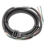 Mitsubishi MR-PWS1CBL2M-A1-L Power cable; for HF-KE,-KN,-KP,-MP, HG-KN,-KR,-MR, 2m (Lead out motor shaft)