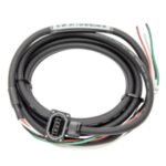 Mitsubish MR-PWS1CBL2M-A2-L Power cable; for HF-KE,-KN,-KP,-MP, HG-KN,-KR,-MR, 2m (Lead out Encoder)