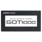 Mitsubishi GT1030-HBLW GOT 4.5"; STN/Mono Grafik-Touch (white-pink-red); 288x96 Pix.; RS422; 5VDC