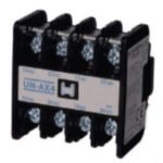 Mitsubishi UN-AX4CX 2A2B Auxiliary contact. 2NO + 2NC; front clip-on; for S(D)-N10 up to 65, SR(D)-N4