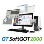 Mitsubishi GT SoftGOT2000-USB RT V01-1L0C-E GT SoftGOT2000 Runtime V1;eng;for GOT2000 projects;USB dongle